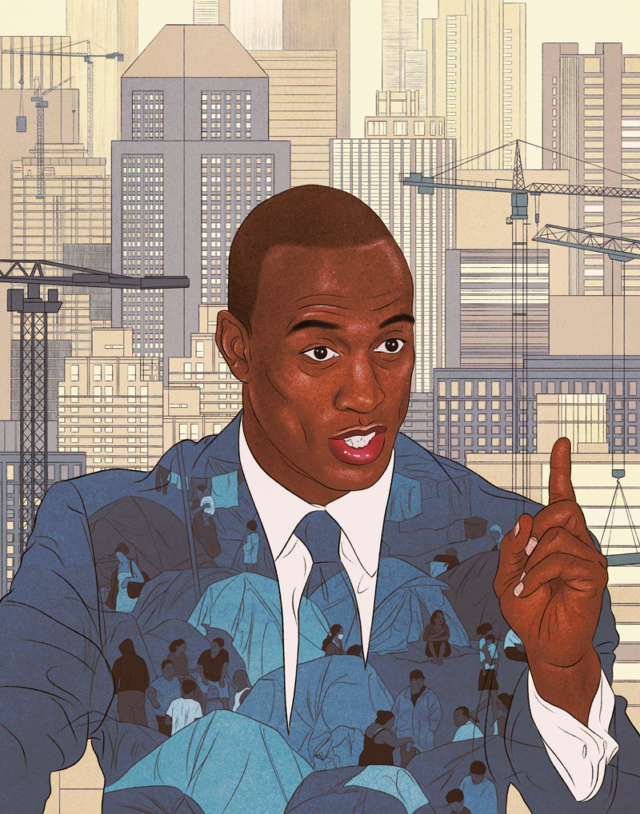 Bloomberg Scott Turner Illustrated Portrait by Isabel Seliger