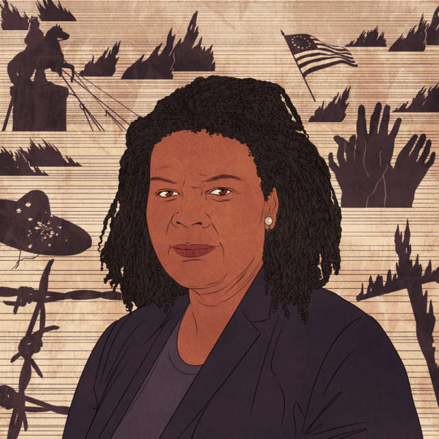 Book Currents Annette Gordon Reed Illustration by Isabel Seliger