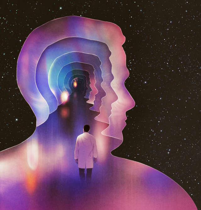 Columbia Magazine Hidden Minds Illustration by Isabel Seliger