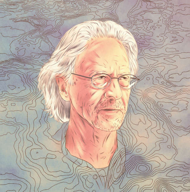Peter Handke for The New Yorker by Isabel Seliger