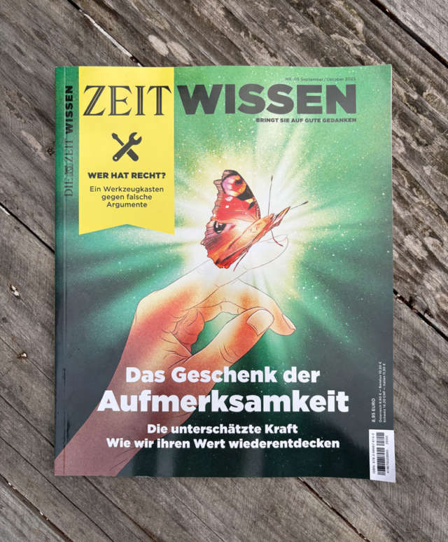 ZEIT Wissen Cover Illustration by Isabel Seliger